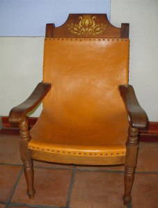 Butaca Chair with armrests by Alejandro Rangel Hidalgo
